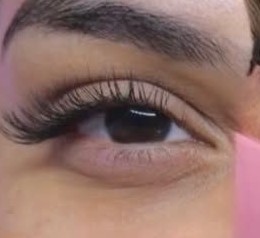 Extensions de cils, résultat naturel